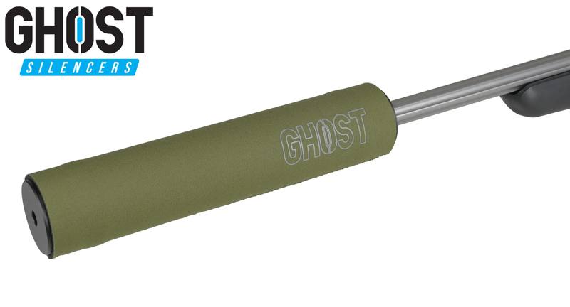 Buy Ghost Neoprene Silencer Cover/Sleeve Olive | 44 x 235mm in NZ New Zealand.