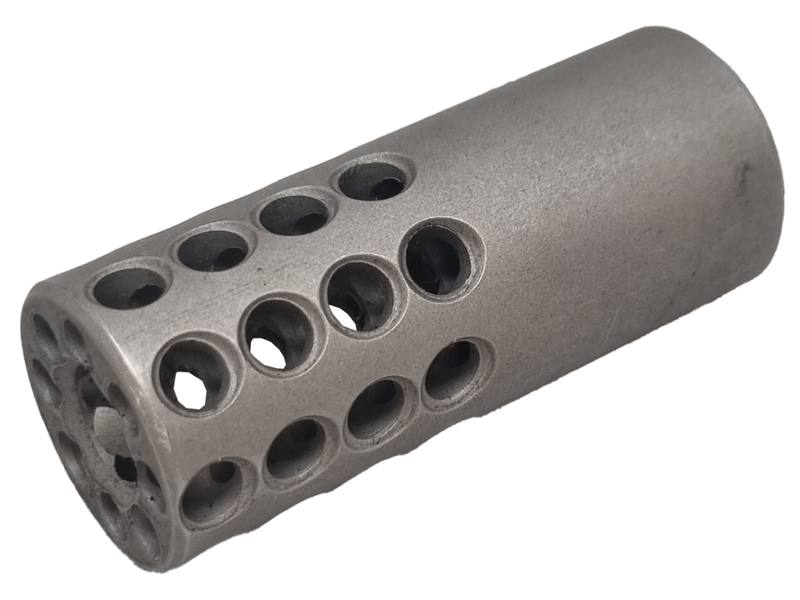 Buy Secondhand 30 Cal Stainless Steel 1/2x28 Thread Muzzle Brake in NZ New Zealand.