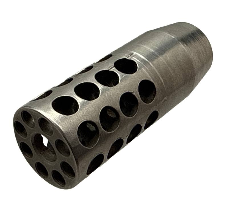 Buy Second Hand Muzzle Brake Stainless 22Cal 1/2X28 in NZ New Zealand.