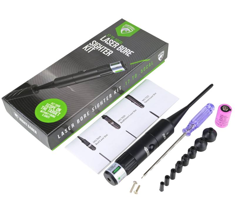 Buy Night Saber Laser Bore Sighter Kit | From .17cal to .50cal in NZ New Zealand.