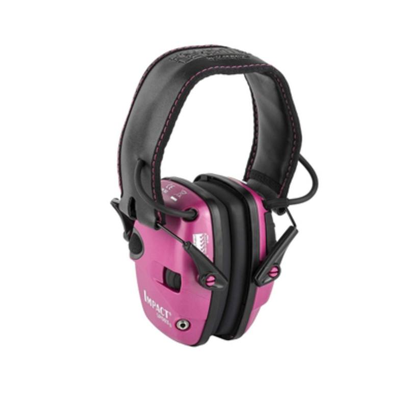 Buy Howard Leight Impact Sport Ear Muffs - Pink in NZ New Zealand.