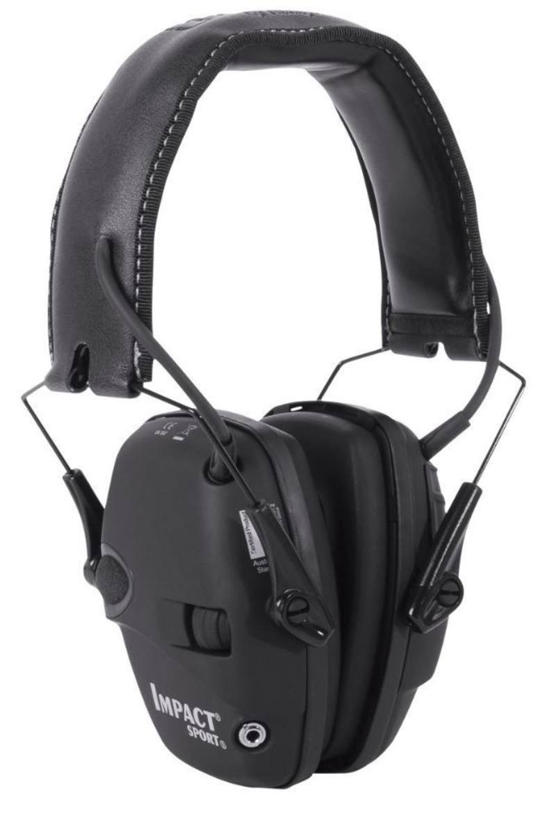 Buy Howard Leight Impact Sport Ear Muffs - Black in NZ New Zealand.