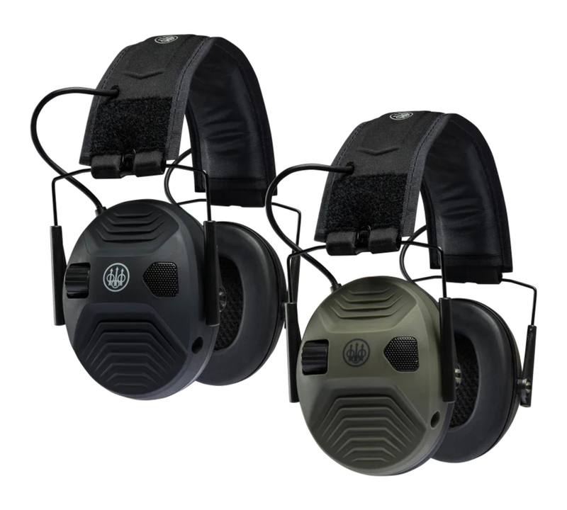 Buy Beretta Electronic Earmuffs 26DB | Green or Black in NZ New Zealand.