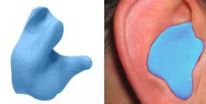 Buy Radians Custom Molded Earplugs Blue in NZ New Zealand.