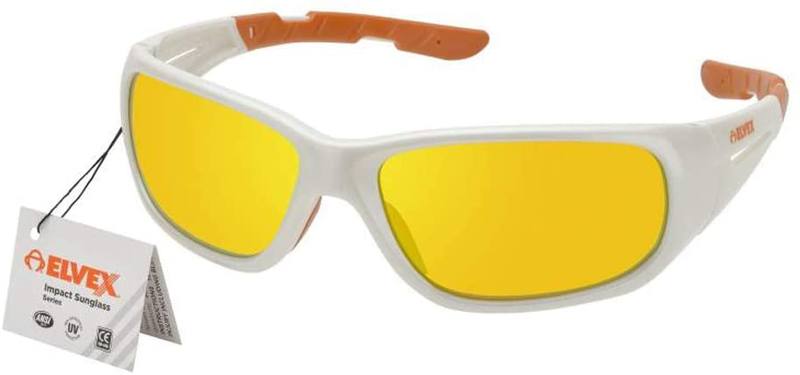 Buy Elvex Sunglasses White Mirror in NZ New Zealand.