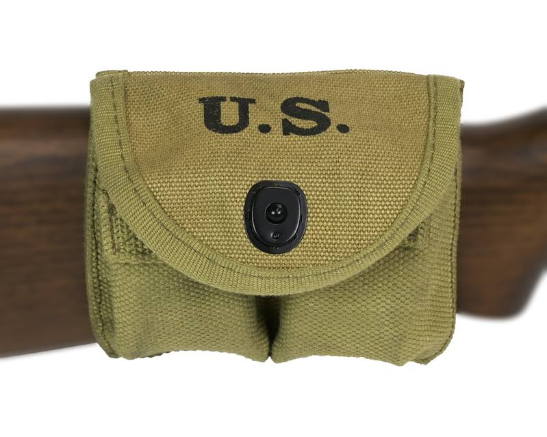 Buy M1 Carbine Repro Khaki Magazine Pouch in NZ New Zealand.