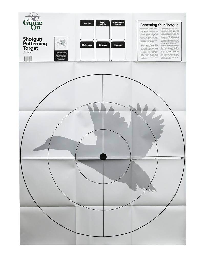 Buy Game On Shotgun Patterning Target in NZ New Zealand.