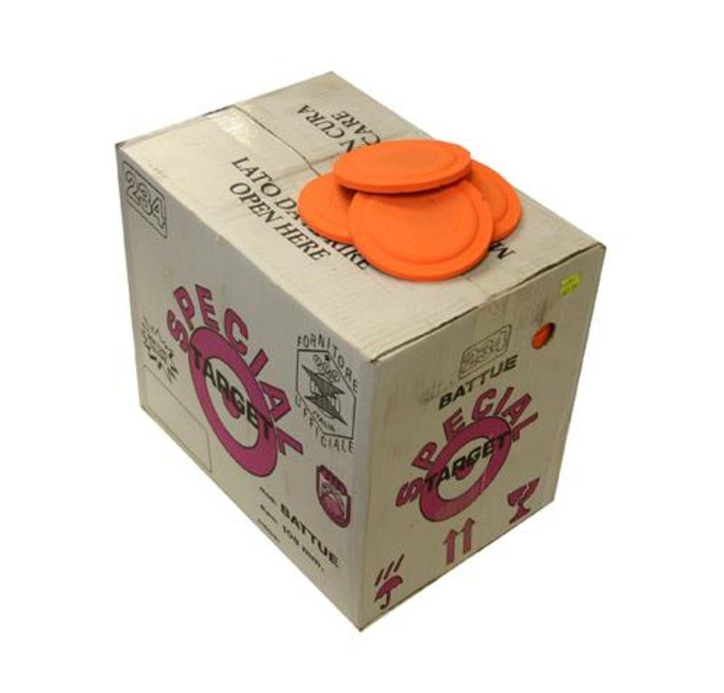 Buy Euro Clay Targets Battue Orange 234x in NZ New Zealand.