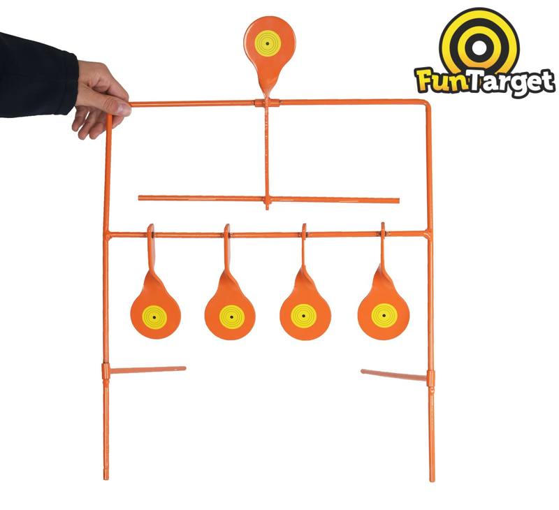 Buy Fun Target Rimfire 5x Resettable Swing Targets in NZ New Zealand.