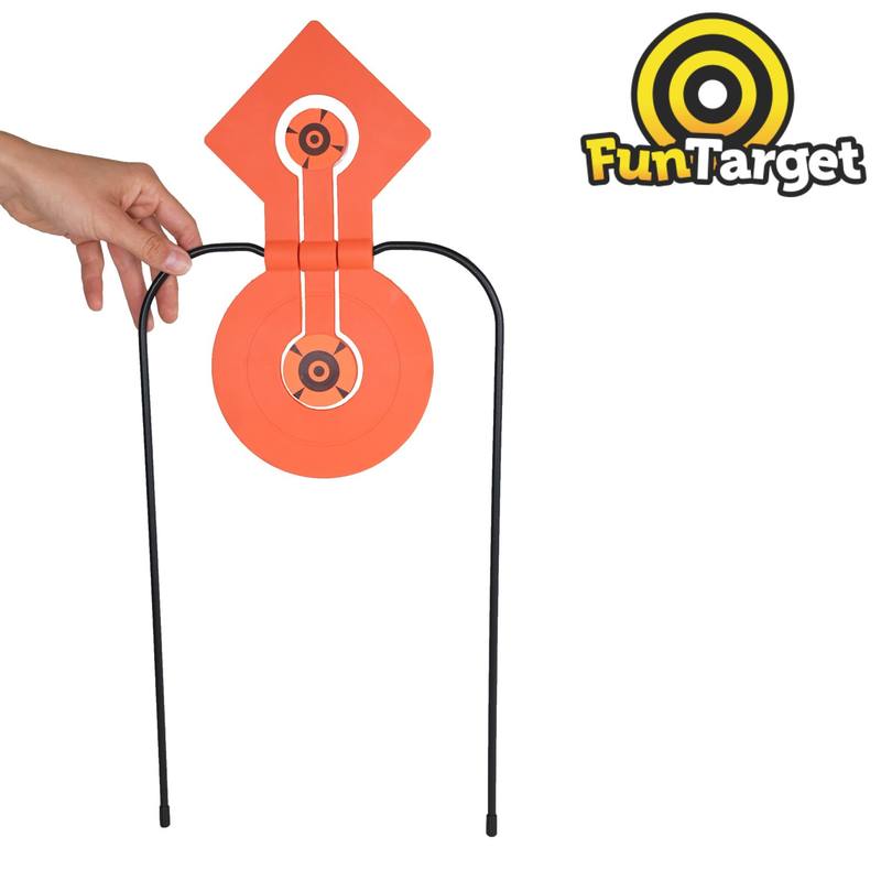 Buy Fun Target Rimfire Duel Gong Spinner Target 6" in NZ New Zealand.