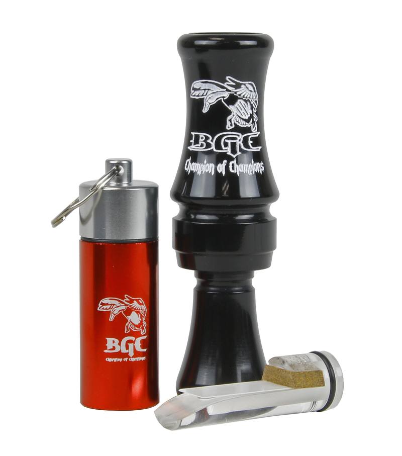 Buy Buck Gardner Duck Call ‘Swap Meat’ Single & Double Reed Toneboards, Acrylic, Black in NZ New Zealand.