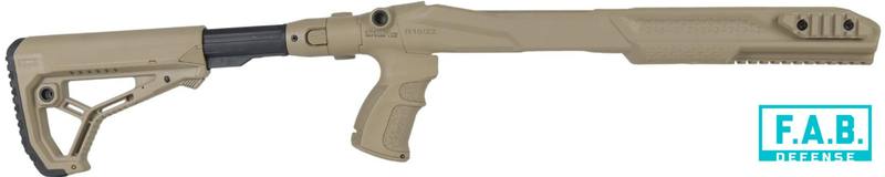 Buy FAB Defense Ruger 10/22 M4 Collapsible Stock Conversion Kit Tan in NZ New Zealand.