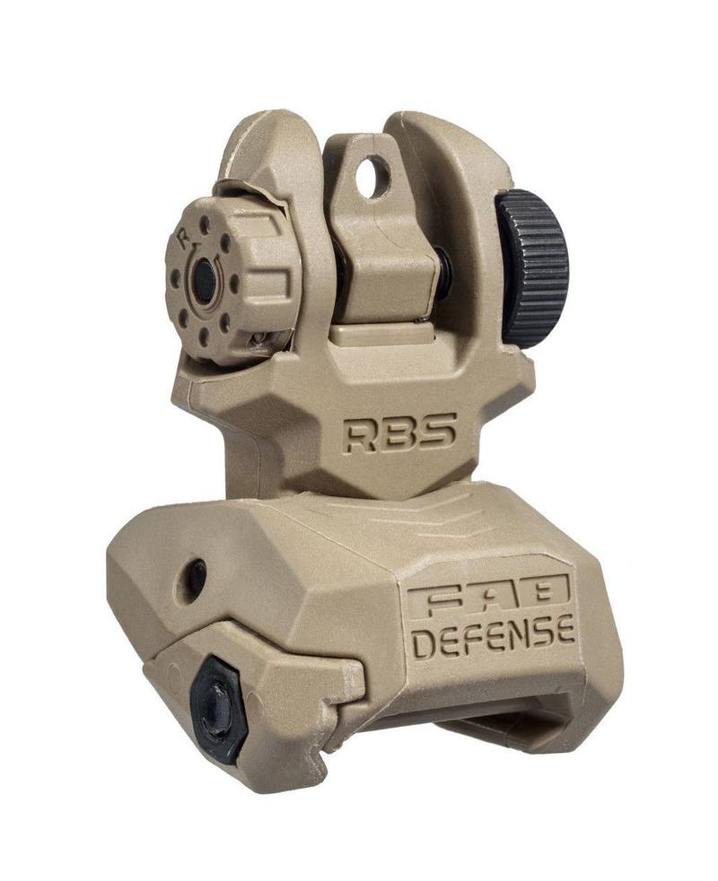 Buy FAB Defense Rear Flip Up Sight: Tan in NZ New Zealand.