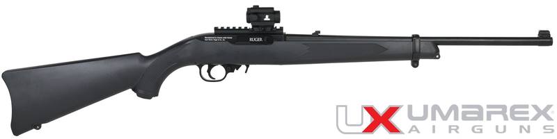 Buy .177 Umarex Ruger 10/22 Air Rifle with Red Dot Sight *Semi-Auto Mag Fed in NZ New Zealand.