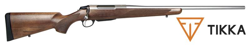 Buy Tikka T3x Hunter Stainless Walnut in NZ New Zealand.