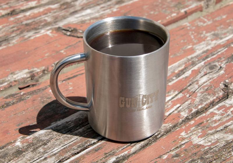 Buy Gun City Thermal Stainless Steel Mug: 400ml in NZ New Zealand.