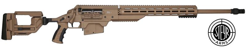 Buy 338-Lapua Steyr SSG M1 FDE 27.2" with Folding Stock & Muzzle Brake in NZ New Zealand.