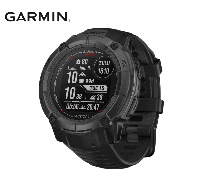 Buy Garmin Instinct 2X Solar Tactical Edition Watch | Black in NZ New Zealand.