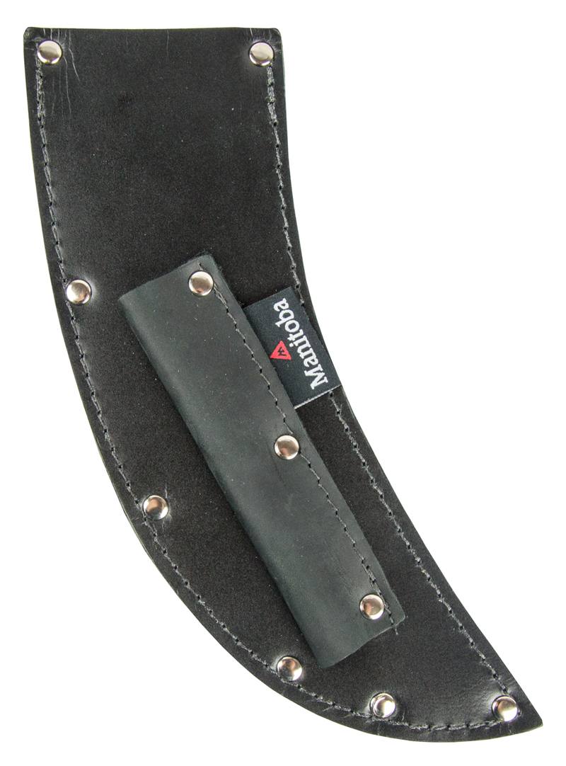 Buy Manitoba Leather Curved Knife Sheath in NZ New Zealand.