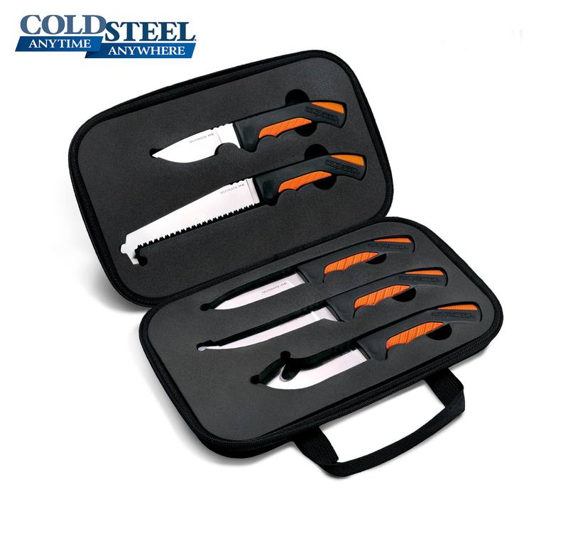 Buy Cold Steel Fixed Blade Hunting Knife Kit - 5 Knives in NZ New Zealand.