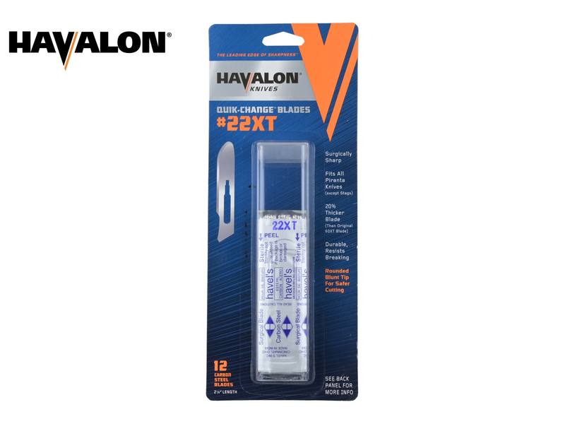 Buy Havalon Piranta Blade #22XT Quick Change Blades | 12 Blades in NZ New Zealand.