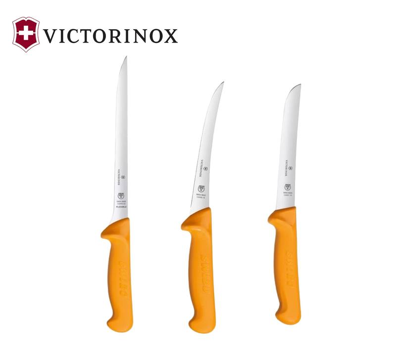 Buy Victorinox Swibo 3 Piece Knife Set with Sheaths in NZ New Zealand.