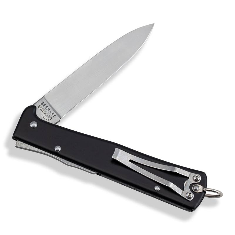 Buy Mercator Knife "with Clip" Carbon Steel Folding 9cm Blade in NZ New Zealand.