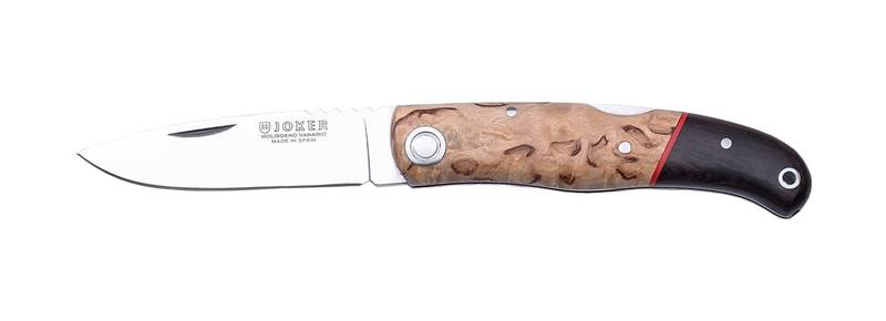 Buy Joker Koala NL125 Folding Knife Curly Birch in NZ New Zealand.