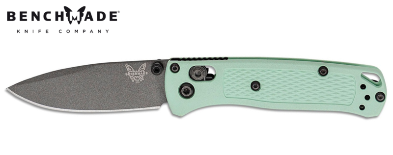 Buy Benchmade Mini Bugout Grivory Knife | Sea Foam in NZ New Zealand.