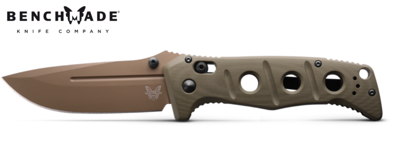 Buy Benchmade Adams G10 Knife | OD Green in NZ New Zealand.