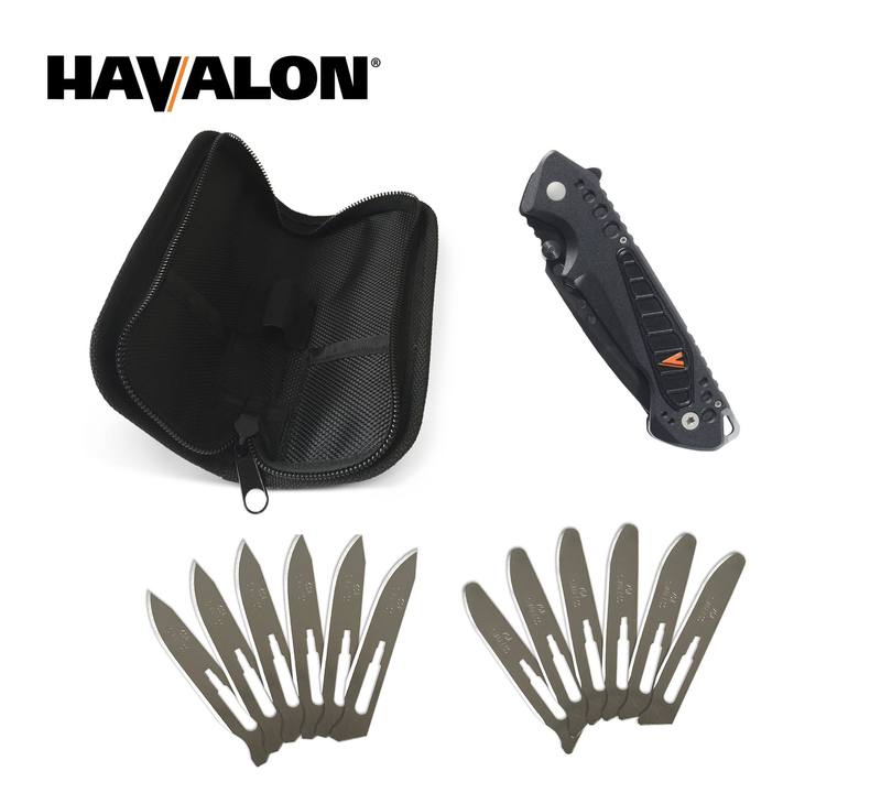 Buy Havalon EXP Tactical Black Knife in NZ New Zealand.