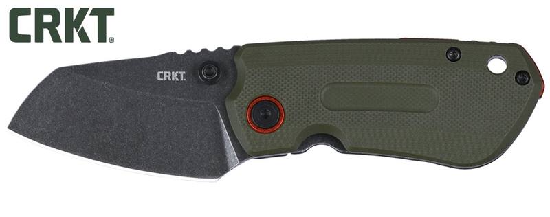 Buy CRKT Overland Compact Green/Black 6cm Blade Frame Lock Folding Knife in NZ New Zealand.
