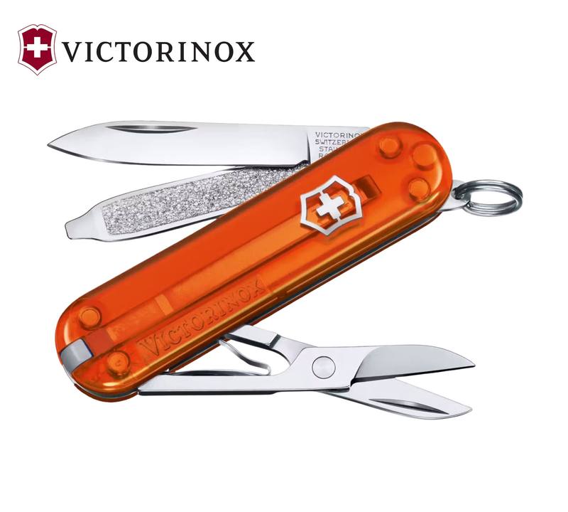 Buy Victorinox Classic SD Pocket Knife | Transparent Fire Opal in NZ New Zealand.