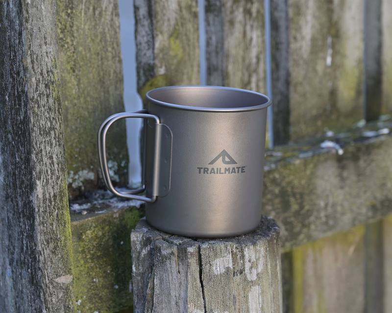 Buy Trailmate Titanium Mug 450ml *64 Grams Weight! in NZ New Zealand.