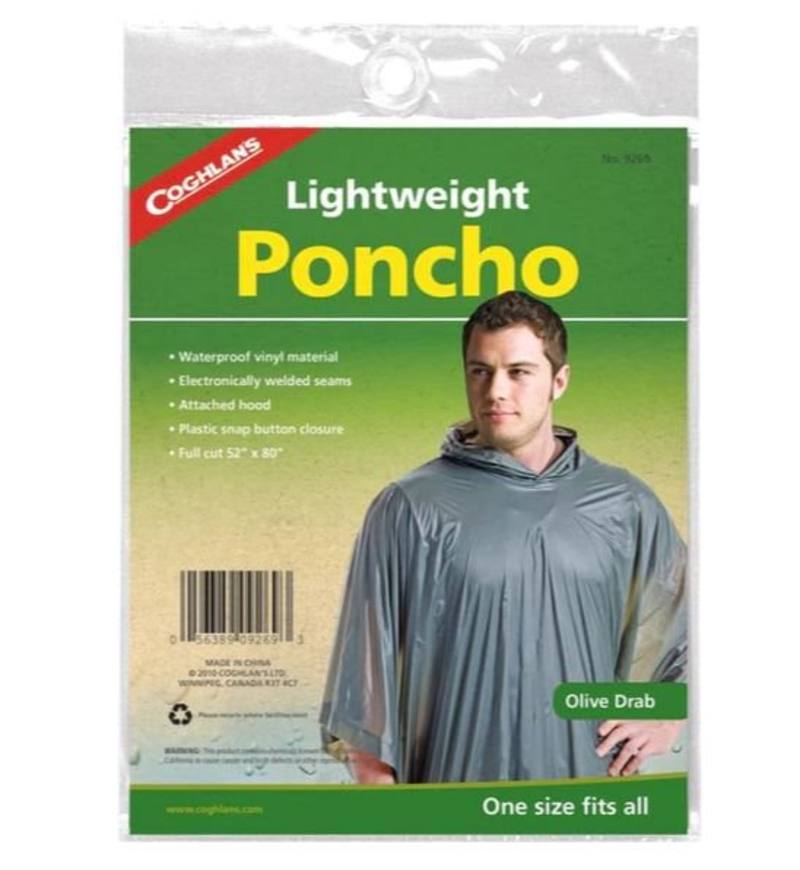 Buy Coghlans Poncho Vinyl Olive in NZ New Zealand.