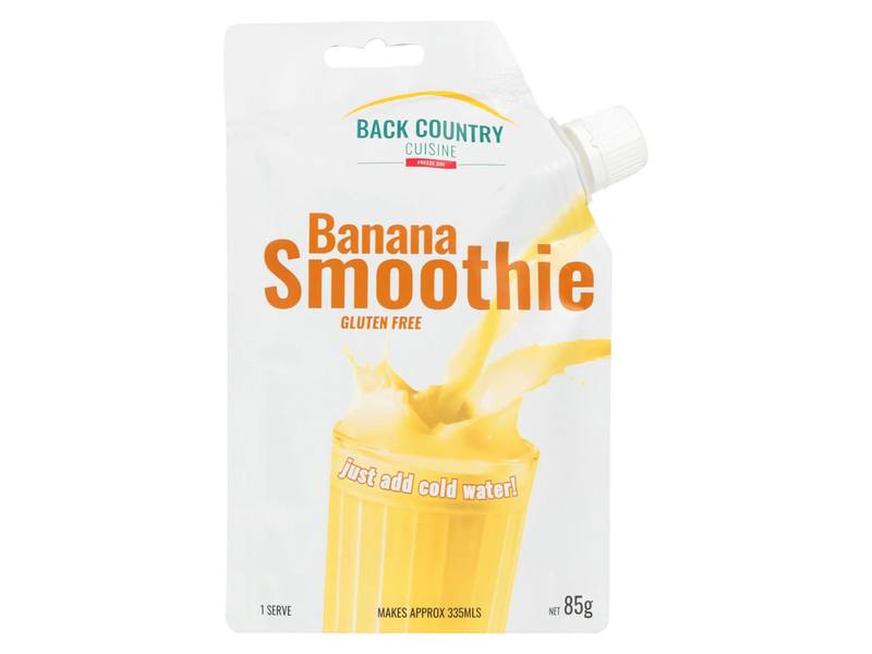 Buy Back Country Cuisine Freeze Dri Meal Regular Serve: Banana Smoothie in NZ New Zealand.