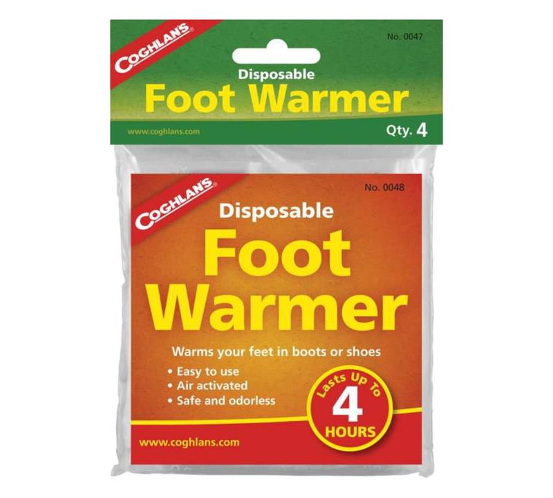 Buy Coghlans Foot Warmers 4 Pack in NZ New Zealand.