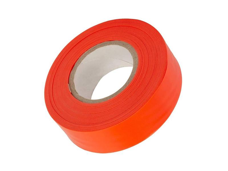Buy Trail Orange Flagging Tape 50m in NZ New Zealand.
