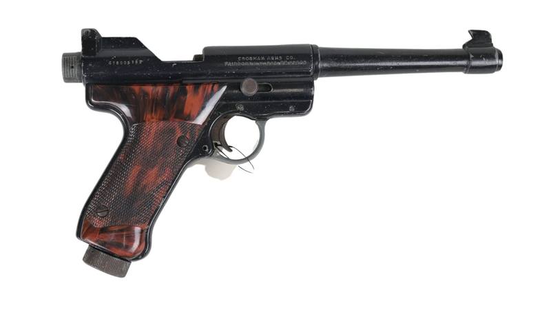 Buy Second Hand Crosman Mark 1 Target CO2 Power .22 Air Pistol in NZ New Zealand.