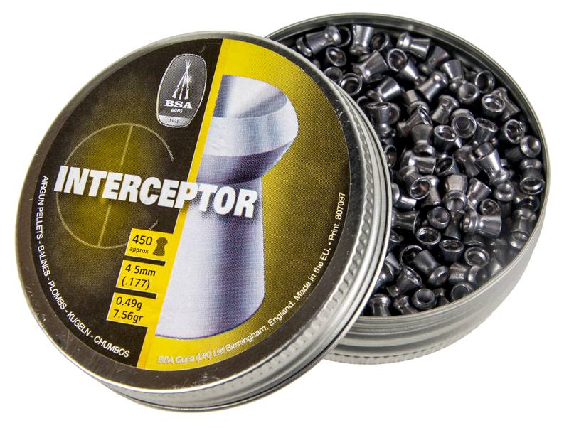 Buy BSA .177 Interceptor Pellets in NZ New Zealand.