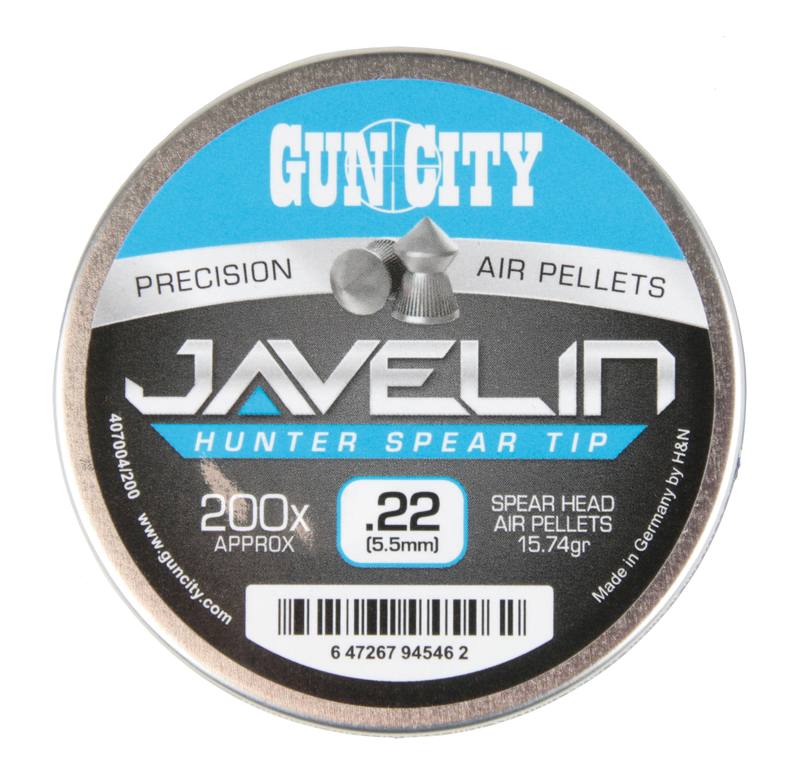 Buy Gun City .22 Javelin Hunter Pellets in NZ New Zealand.