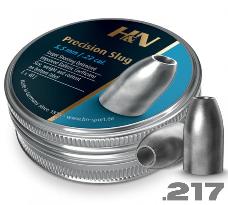 Buy H&N .22 Precision 33gr (.217"/5.51mm) Slugs in NZ New Zealand.