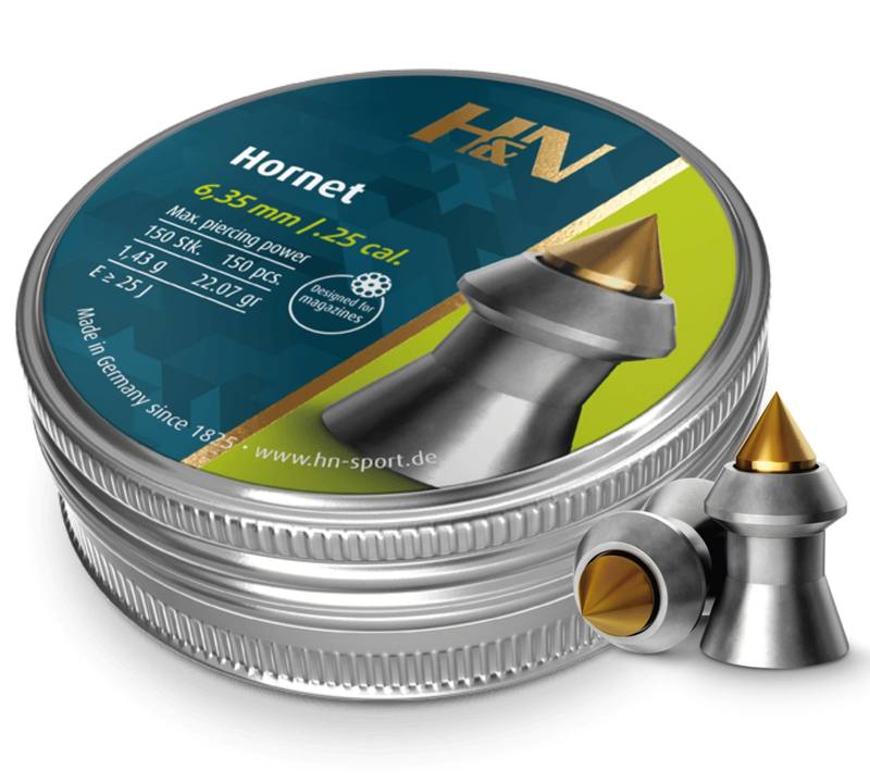 Buy H&N .25 Hornet 22.07gr Pellets in NZ New Zealand.