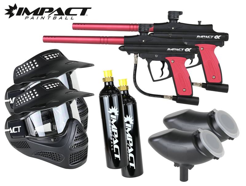 Buy Impact Skirmisher .68 Paintball Marker Starter Pack 2 Player in NZ New Zealand.