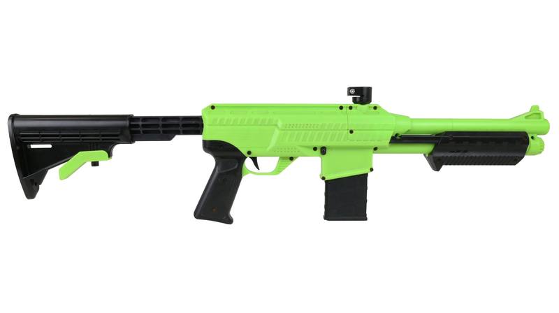 Buy Secondhand JT Splatmaster Z18 .50cal Green Paintball Gun Pump Action | No Hopper in NZ New Zealand.