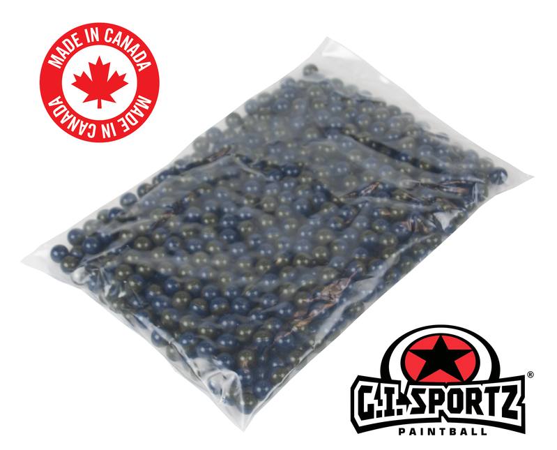 Buy .50 Cal G.I. Sportz Field Paintballs Blue Fill in NZ New Zealand.