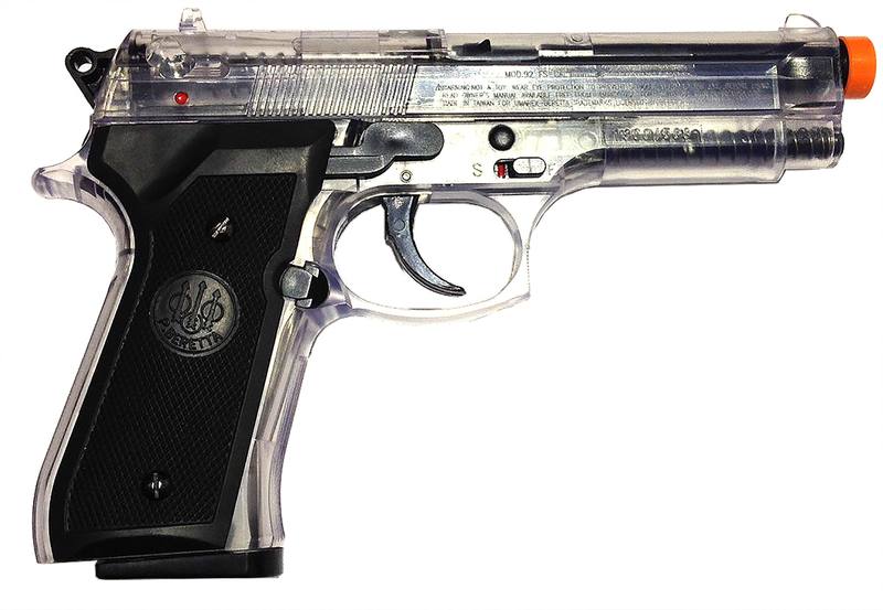 Buy Second Hand Umarex Beretta 92 FS 6MM BB Clear in NZ New Zealand.