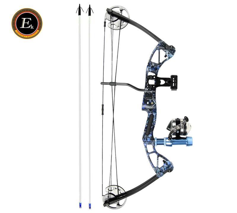 Buy EK Archery Rex 30-45lbs Fishing Bow Camo Blue in NZ New Zealand.