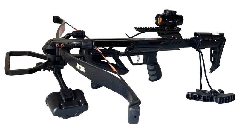 Buy Secondhand EK Jag 2 Pro Crossbow & Red Dot Sight: 175lbs in NZ New Zealand.