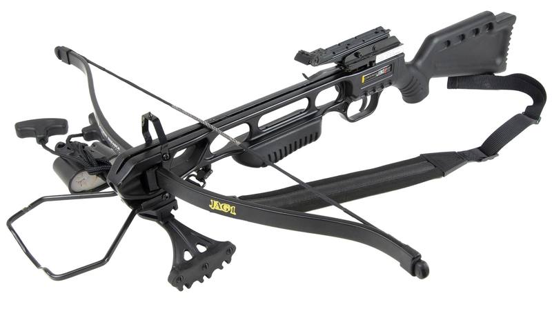 Buy Secondhand EK JAG-1 175lb Black Crossbow with Red Dot in NZ New Zealand.